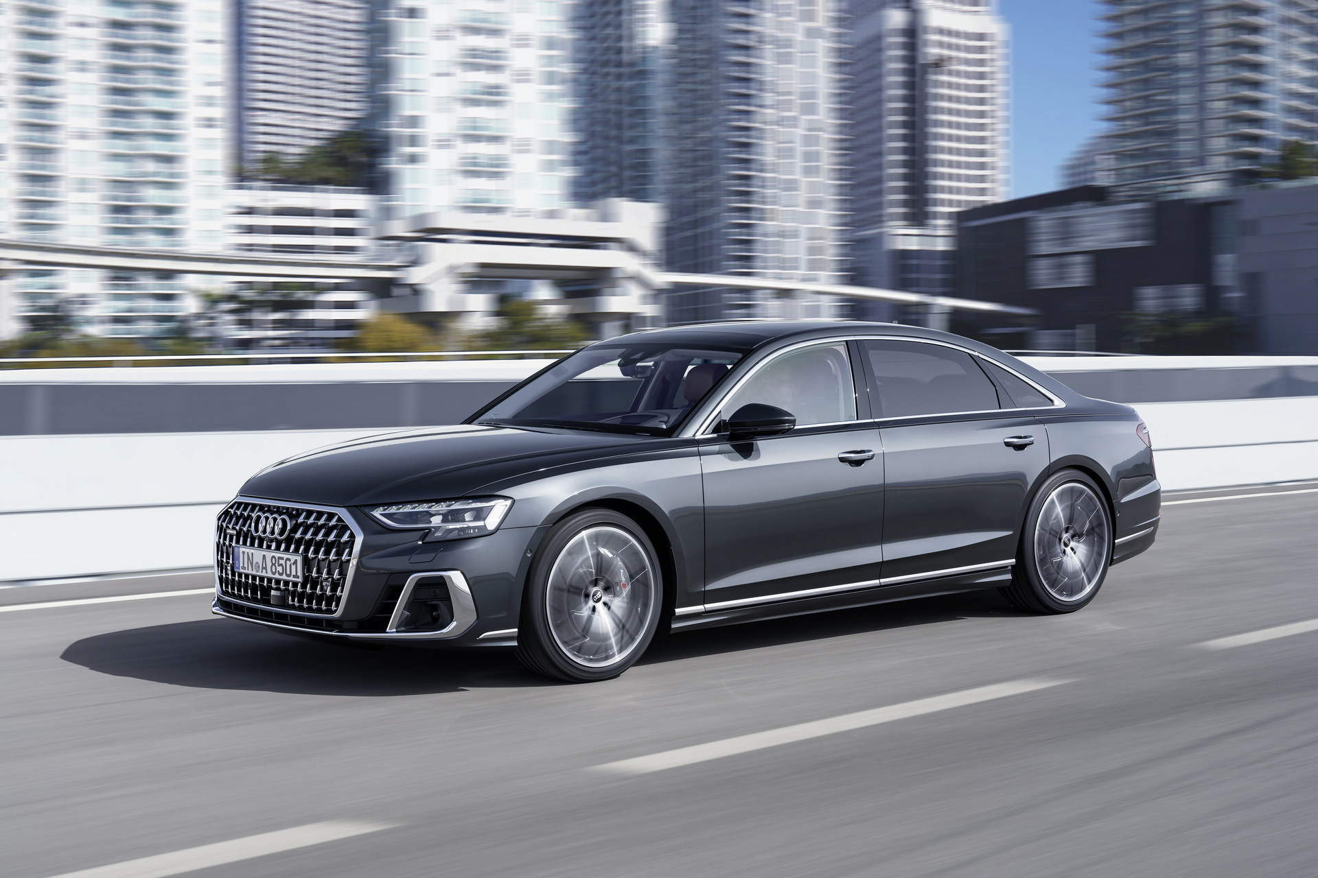 2022 Audi A8 L Wallpaper (HD Image)