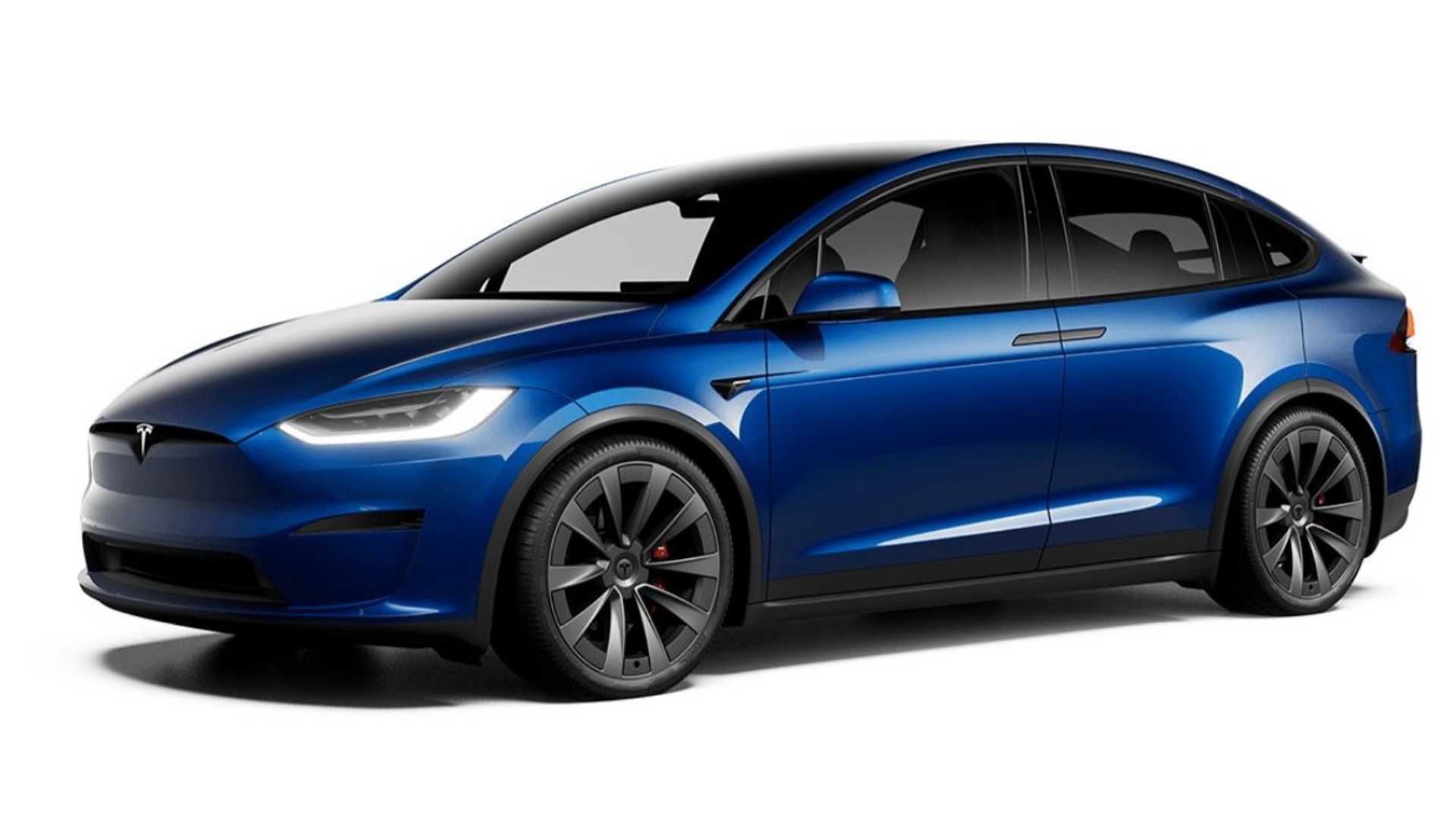 2022 Tesla Model X. Motor1.com Photo