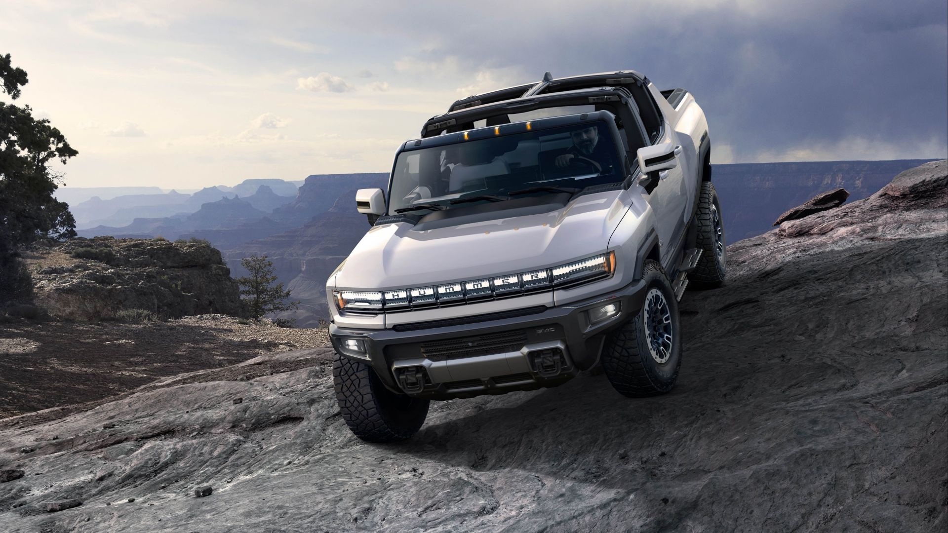 2022 gmc hummer ev car wallpaper, HD image, picture, background, ab5aaa