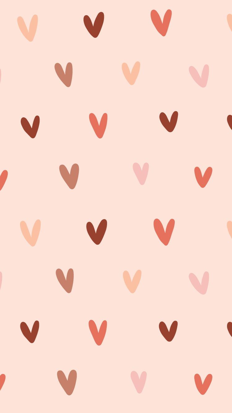 February Phone Wallpaper _ FREE Valentine's Day Phone Background _ Cute and Happy iPhone Wallpaper E L A H