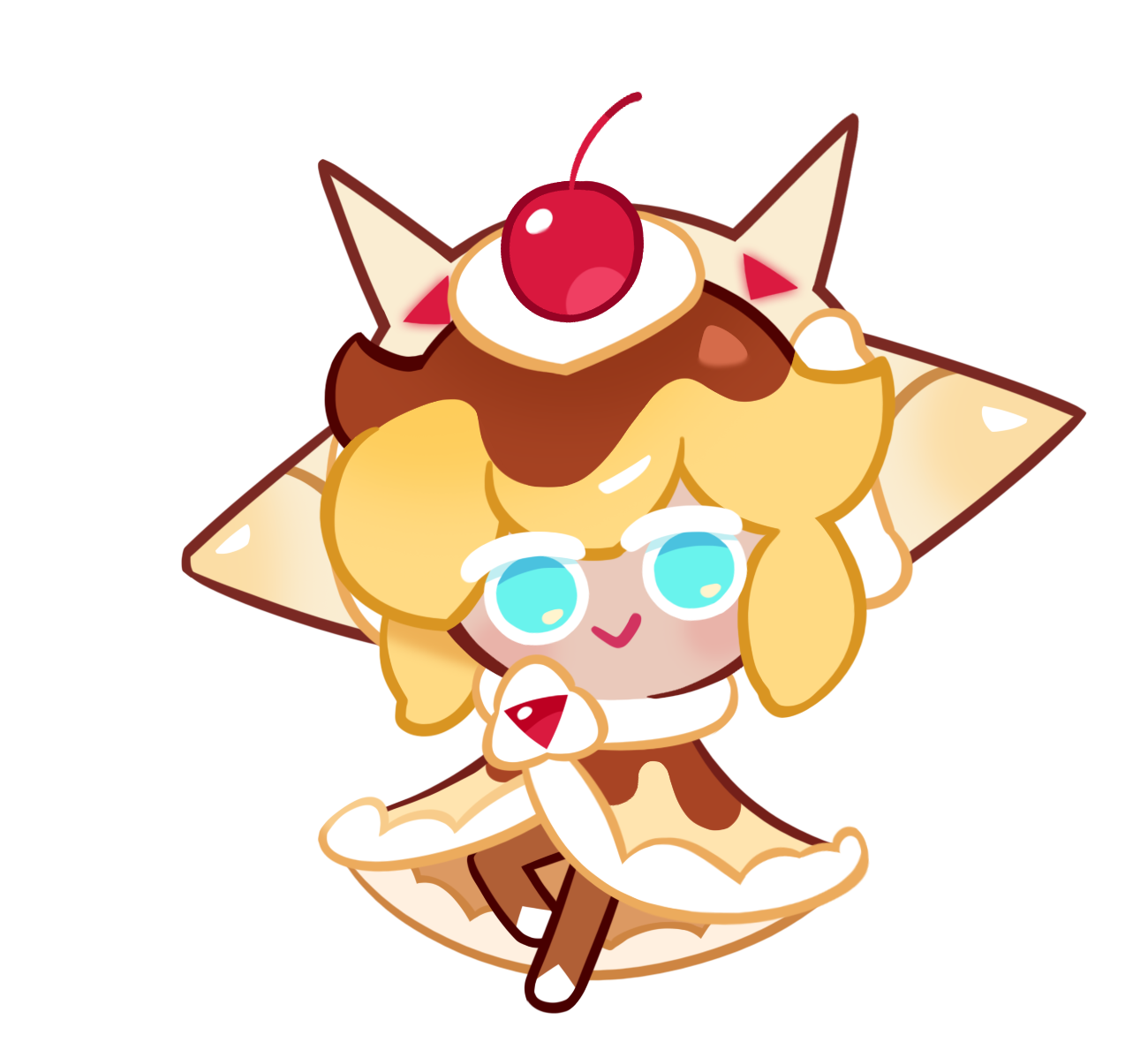 Strawberry Crepe Cookie's Costumes. Cookie Run: Kingdom