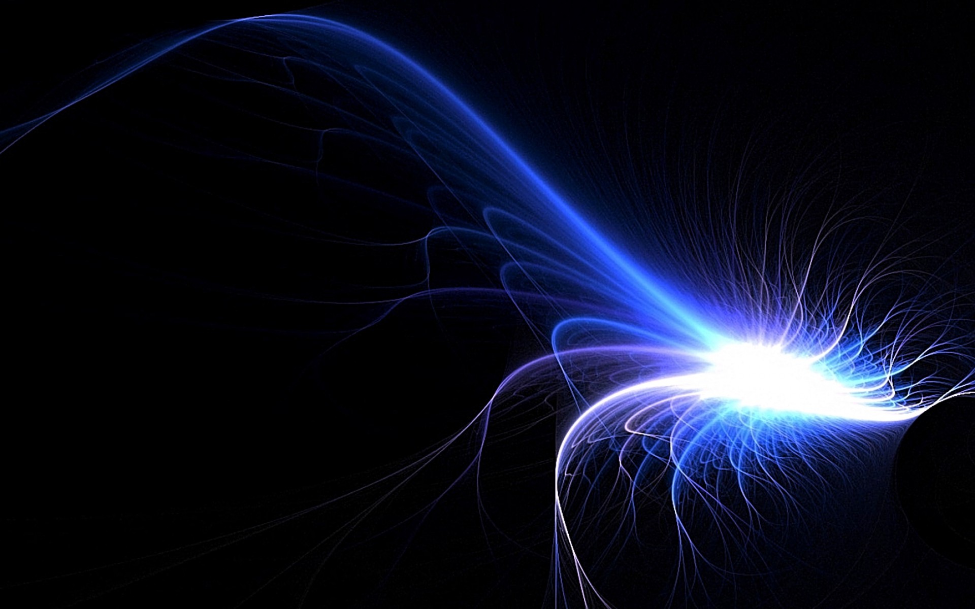 Blue Light Wallpaper