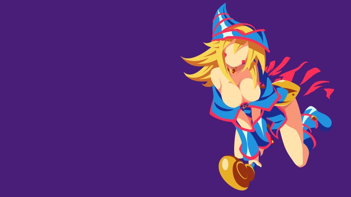 YuGiOh Magician Girl minimalism wallpaper by Carionto. The magicians, Yugioh, Anime background