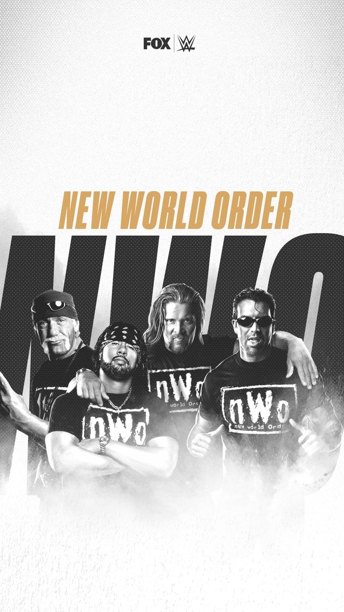 WWE on FOX's a Hall of Fame worthy #WallpaperWednesday with these & nWo wallpaper!