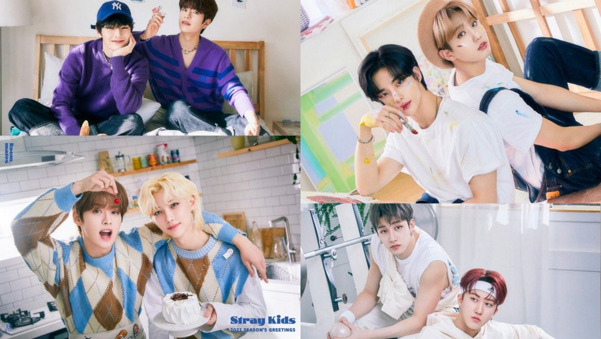 Stray Kids drop colorful unit teaser image for '2022 Season's Greetings'