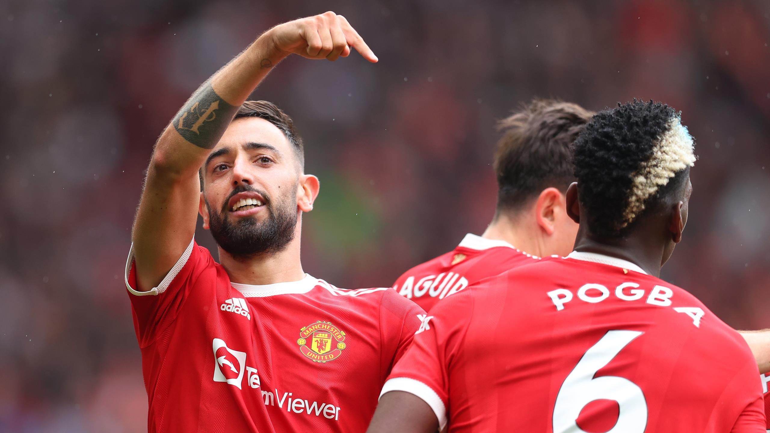 Manchester United 5 1 Leeds Fernandes Hits Three, Paul Pogba Excels As Red Devils Crush Leeds