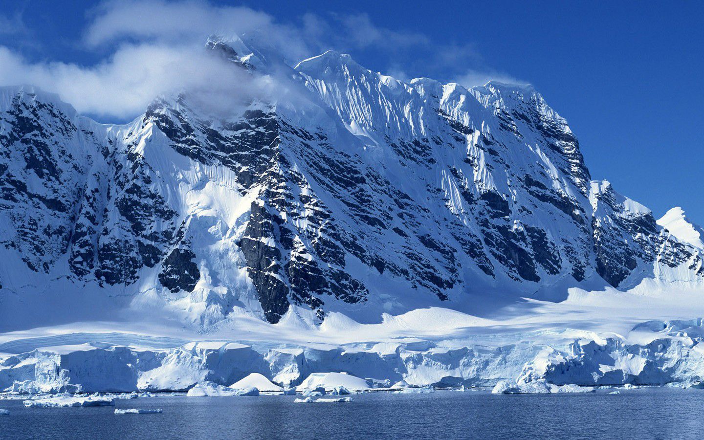 Snow Covered Mountains Wallpaper Free Snow Covered Mountains Background