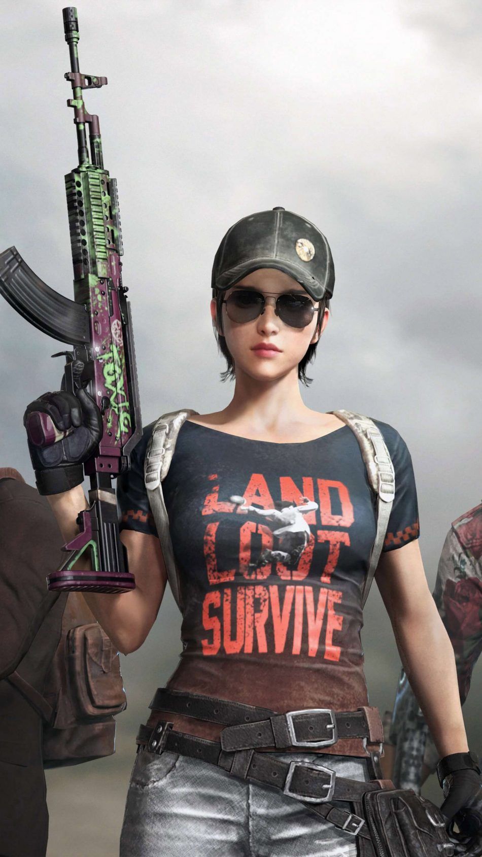 Mobile Pubg Girl Wallpaper
