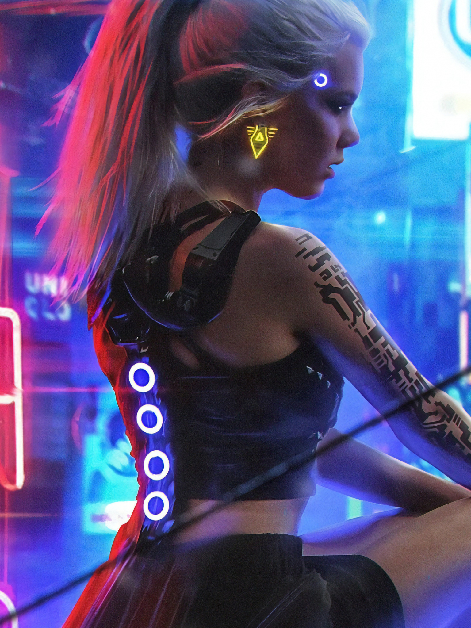 Free download Cyberpunk 2077 Girl 4K Wallpaper 110 [3840x2160] for your Desktop, Mobile & Tablet. Explore 4k Cyberpunk Desktop Wallpaper. Cyberpunk Wallpaper, Cyberpunk Wallpaper, 4K Wallpaper