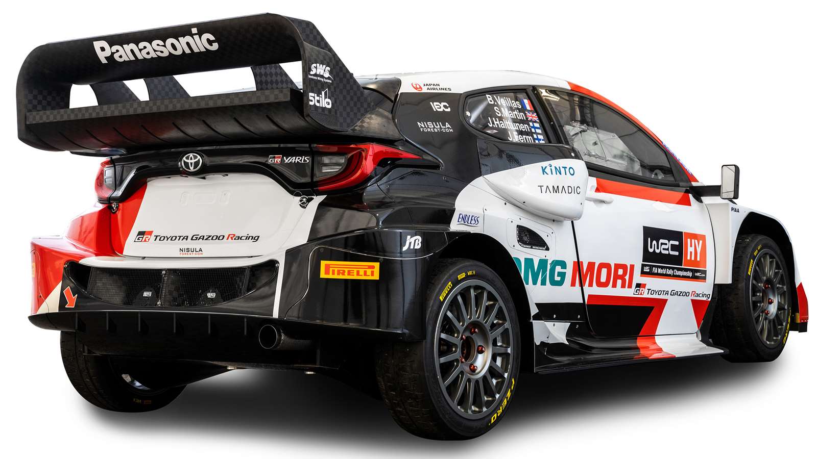 Meet the new GR Yaris Rally1 WRC car