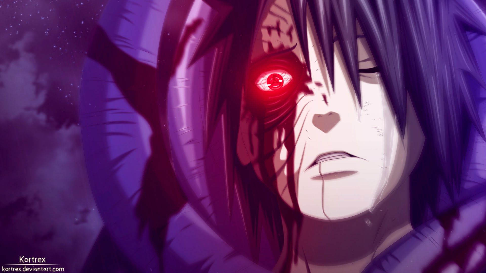 Naruto Anime Wallpaper: Obito Sharingan Eyes 7s Wallpaper HD 2022