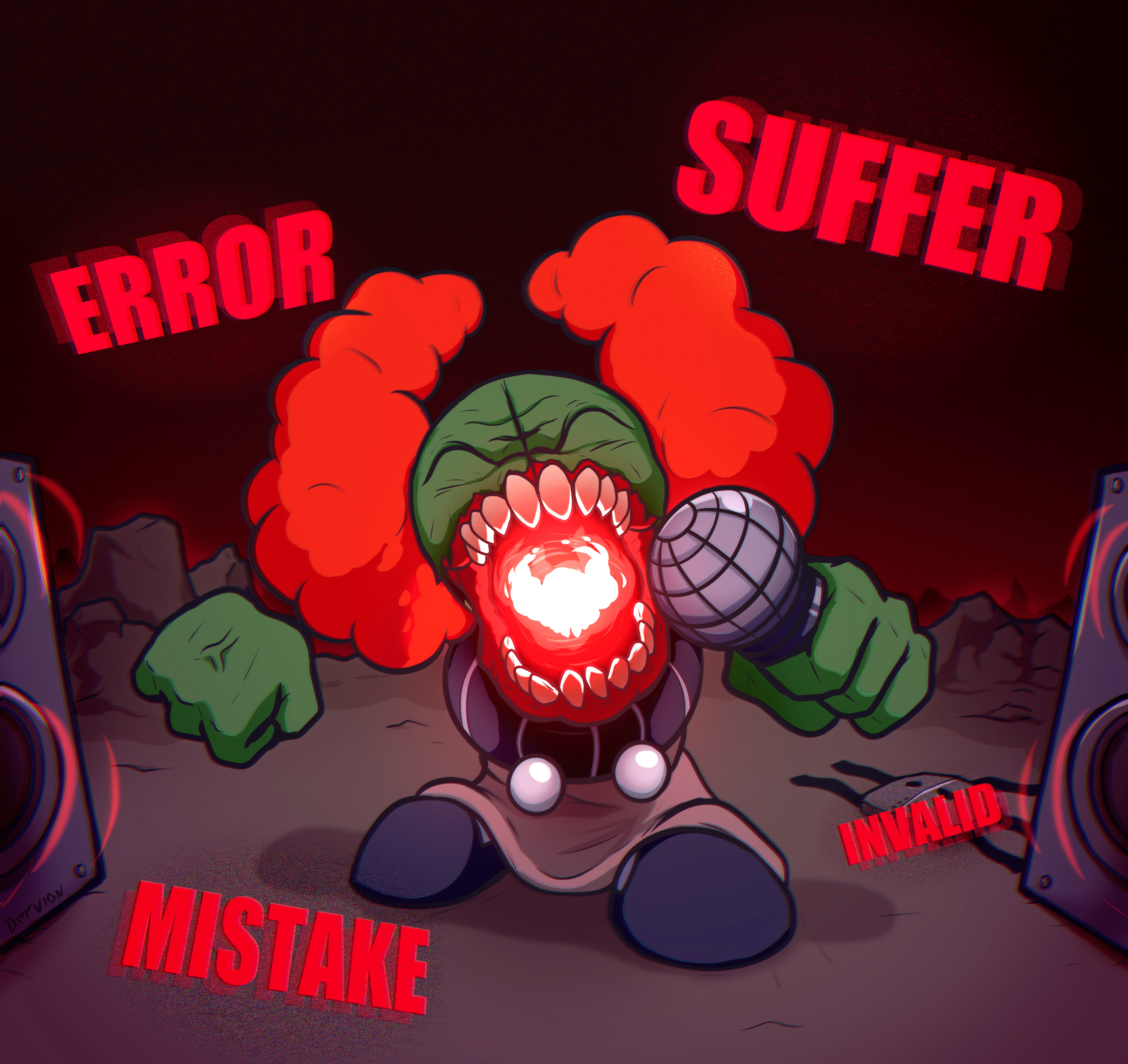 FNF Tricky. Tricky the Clown / Tiky. Combat art, Funkin, Anime