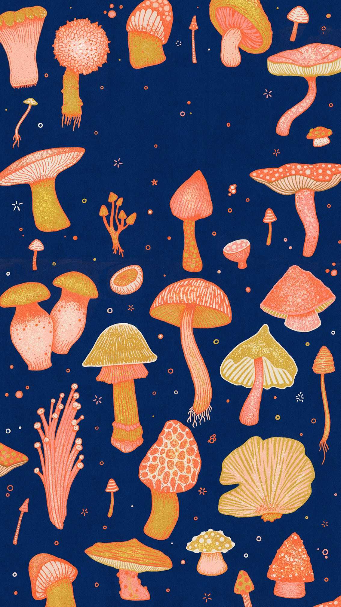 Mushroom Background