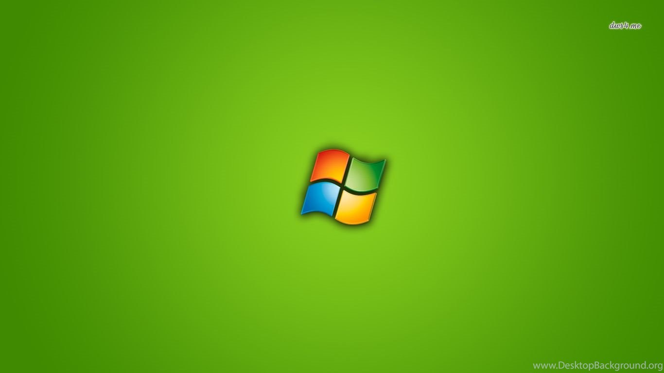 Green Windows 7 Wallpaper Computer Wallpaper Desktop Background