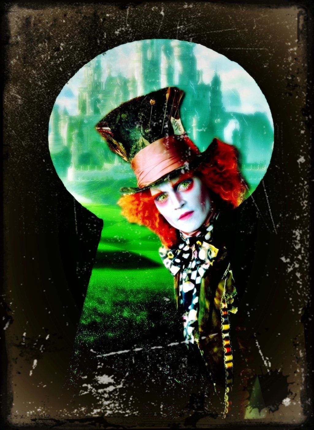 Mad Hatter (Johnny Depp) Fan Art: Tarrant Hightopp. Johnny depp mad hatter, Alice and wonderland quotes, Mad hatter tattoo
