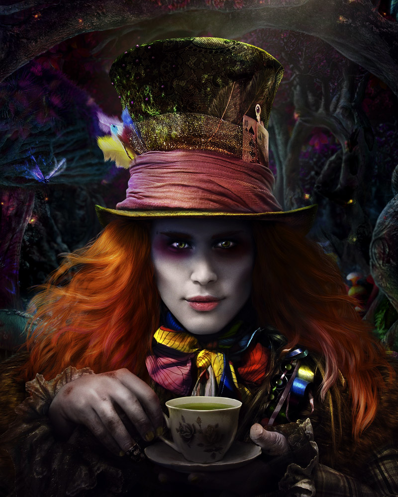 Alice in Wonderland, Mad Hatter. Anime Image Board