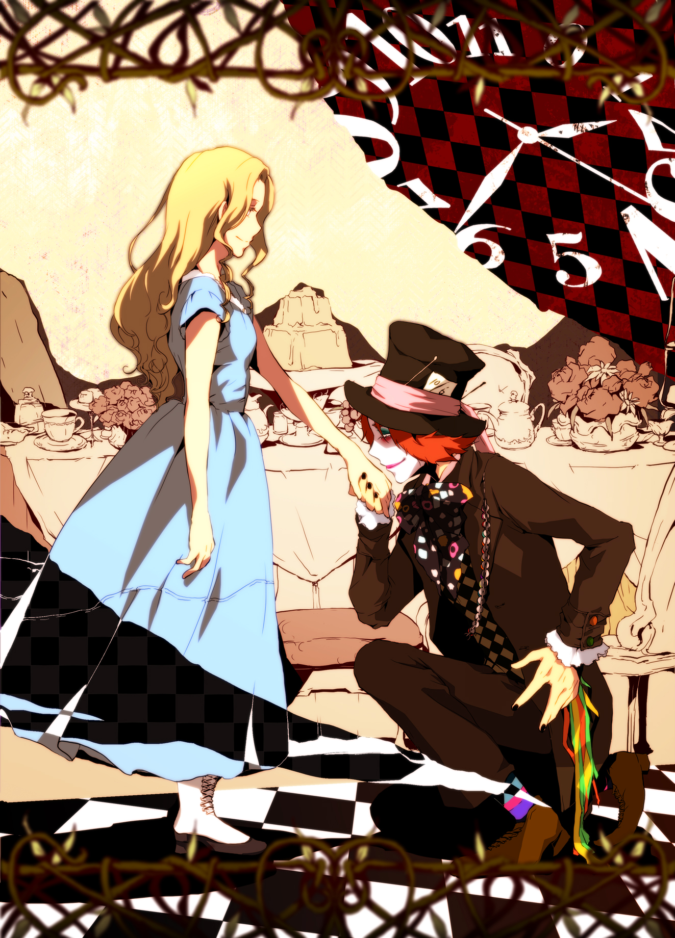 Alice in Wonderland (2010 film) Mobile Wallpaper Anime Image Board