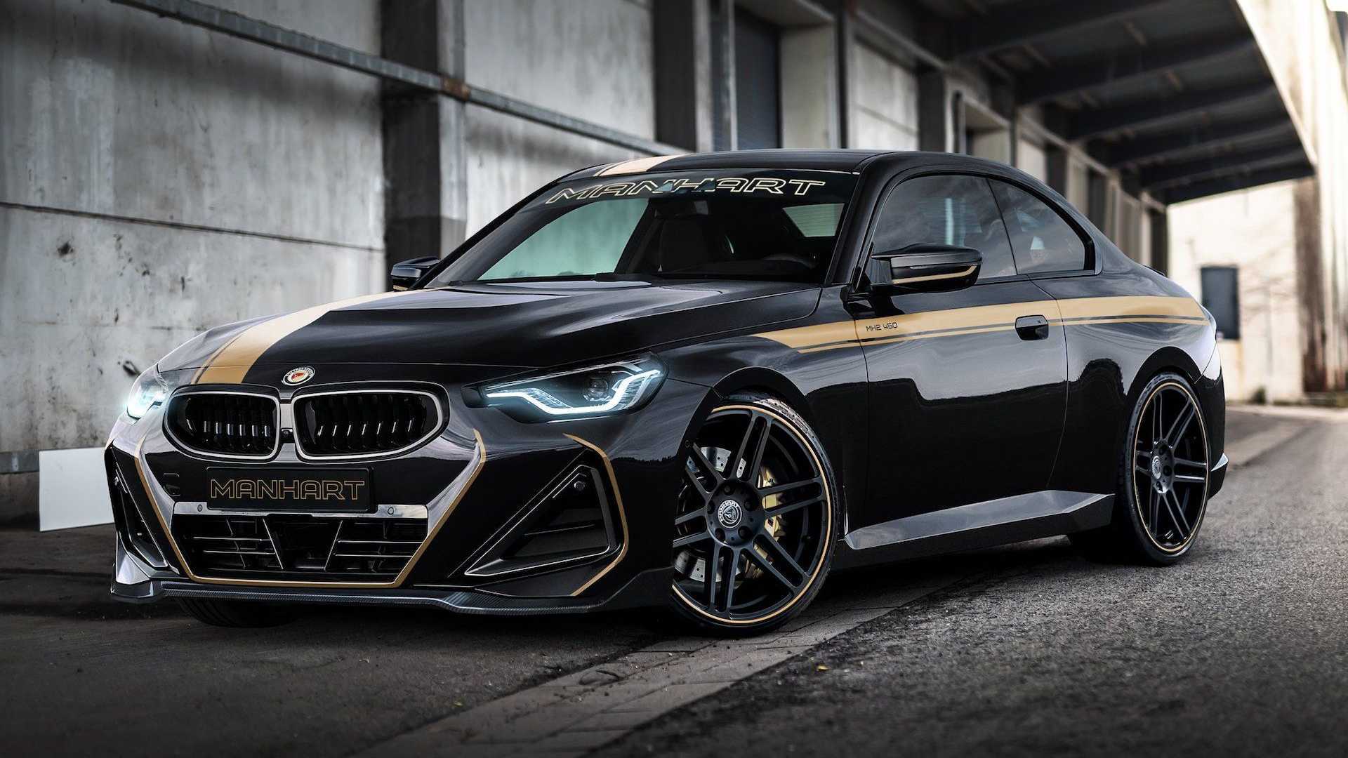 2022 BMW 2 Series Coupe Amped Up By Manhart To 444 Horsepower