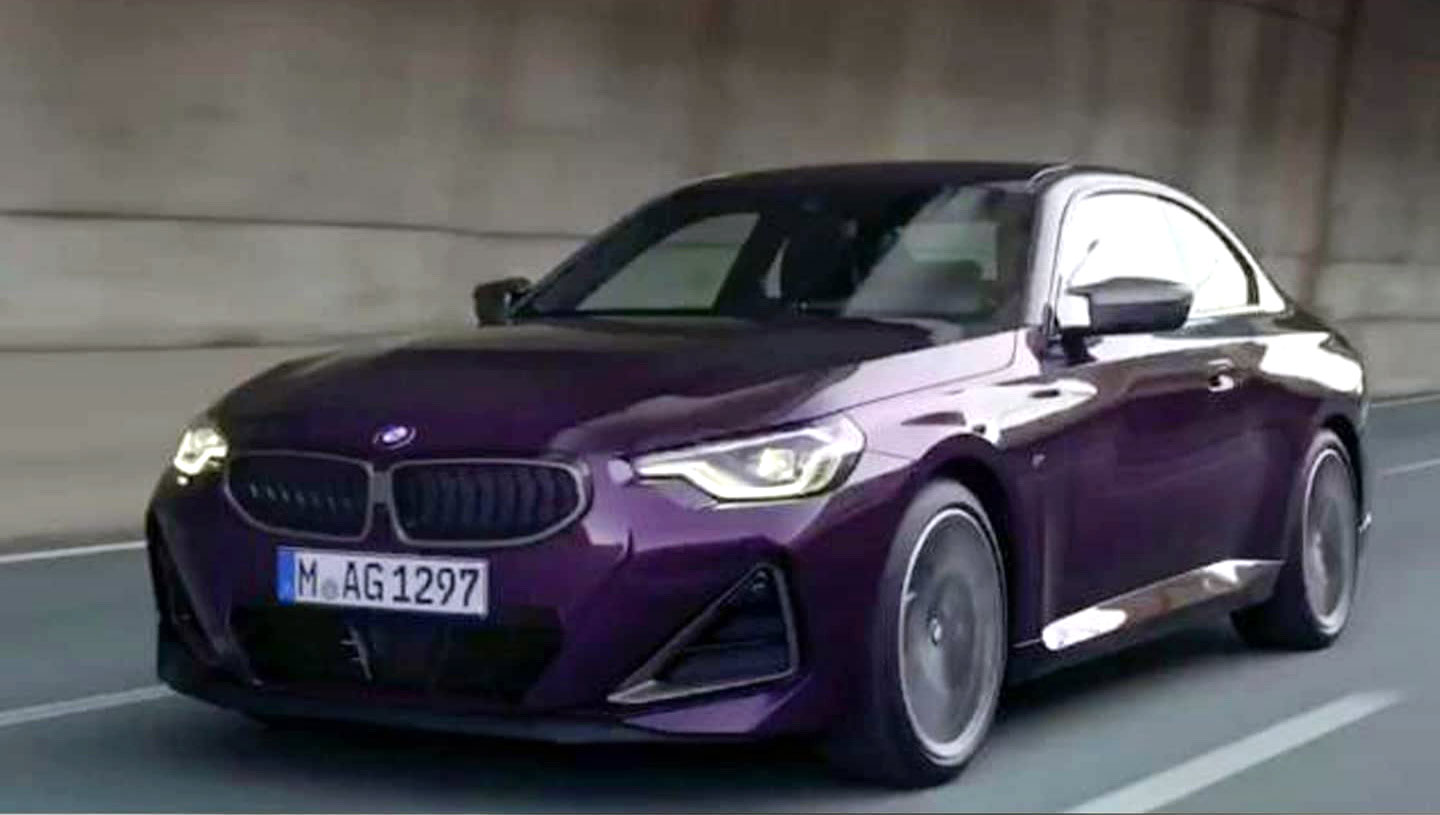 New Photo Of The 2022 BMW 2 Series Coupe (G42) In M240i Trim Hit The Web