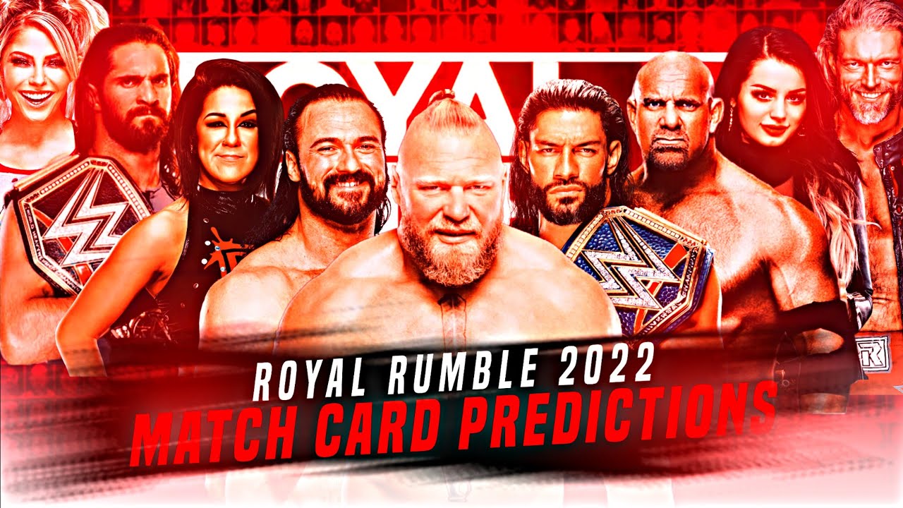 WWE Royal Rumble 2022 Card Predictions