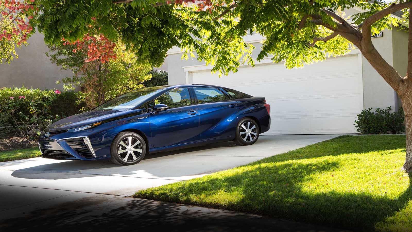 The Toyota Mirai, our fuel cell vehicle