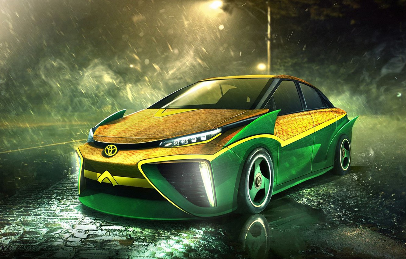Wallpaper auto, Superheroes, auto, superhero, Marvel, Toyota, Marvel, Aquaman, Aquaman, Toyota Mirai image for desktop, section toyota