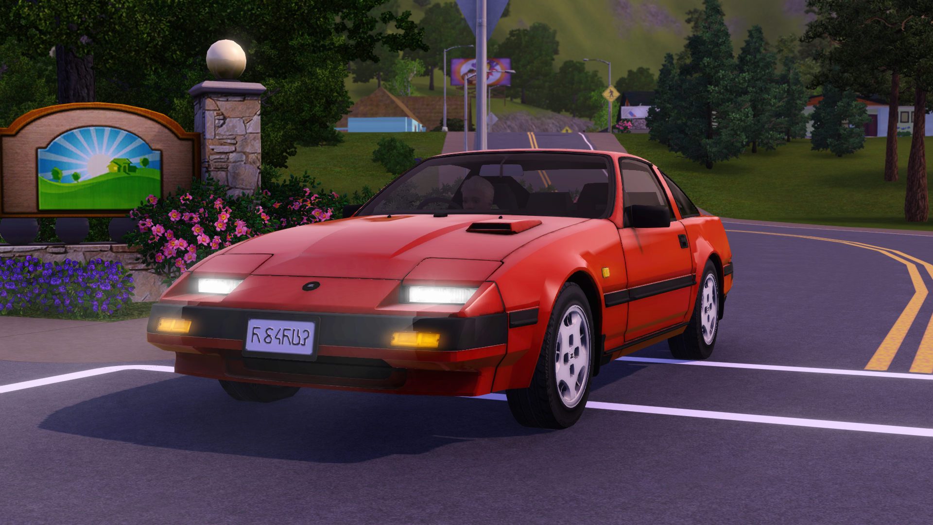 Nissan 300ZX Z31 '83 on The Sims 3