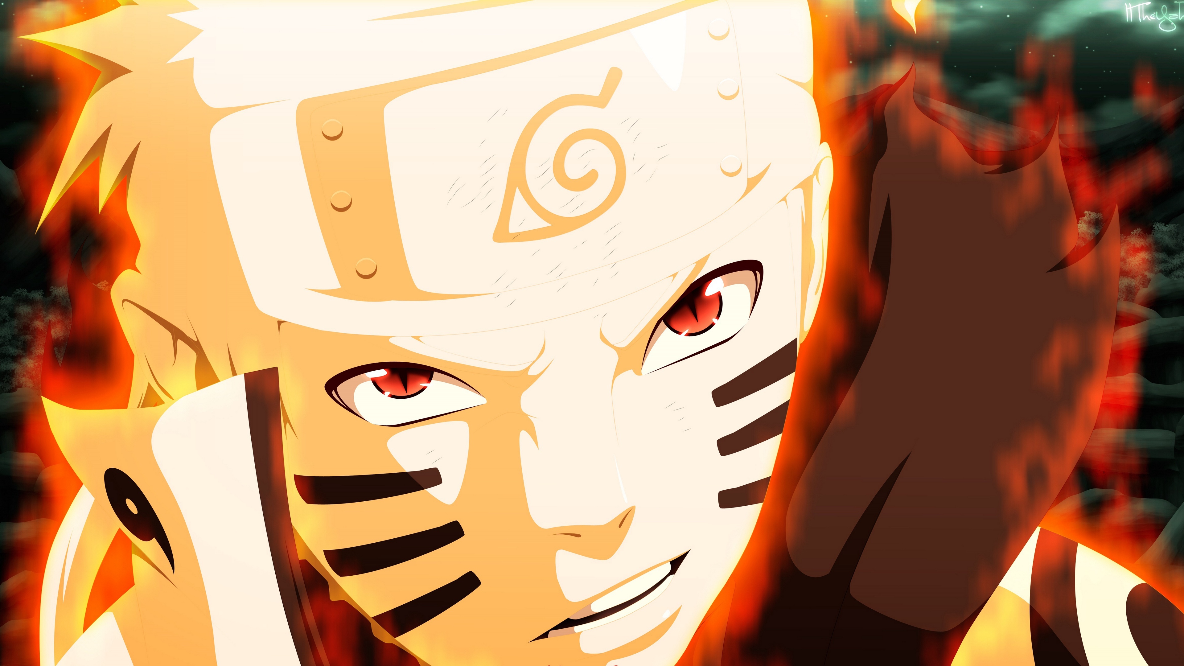 Wallpaper 4k naruto, naruto shippuuden, uzumaki naruto 4k Wallpaper