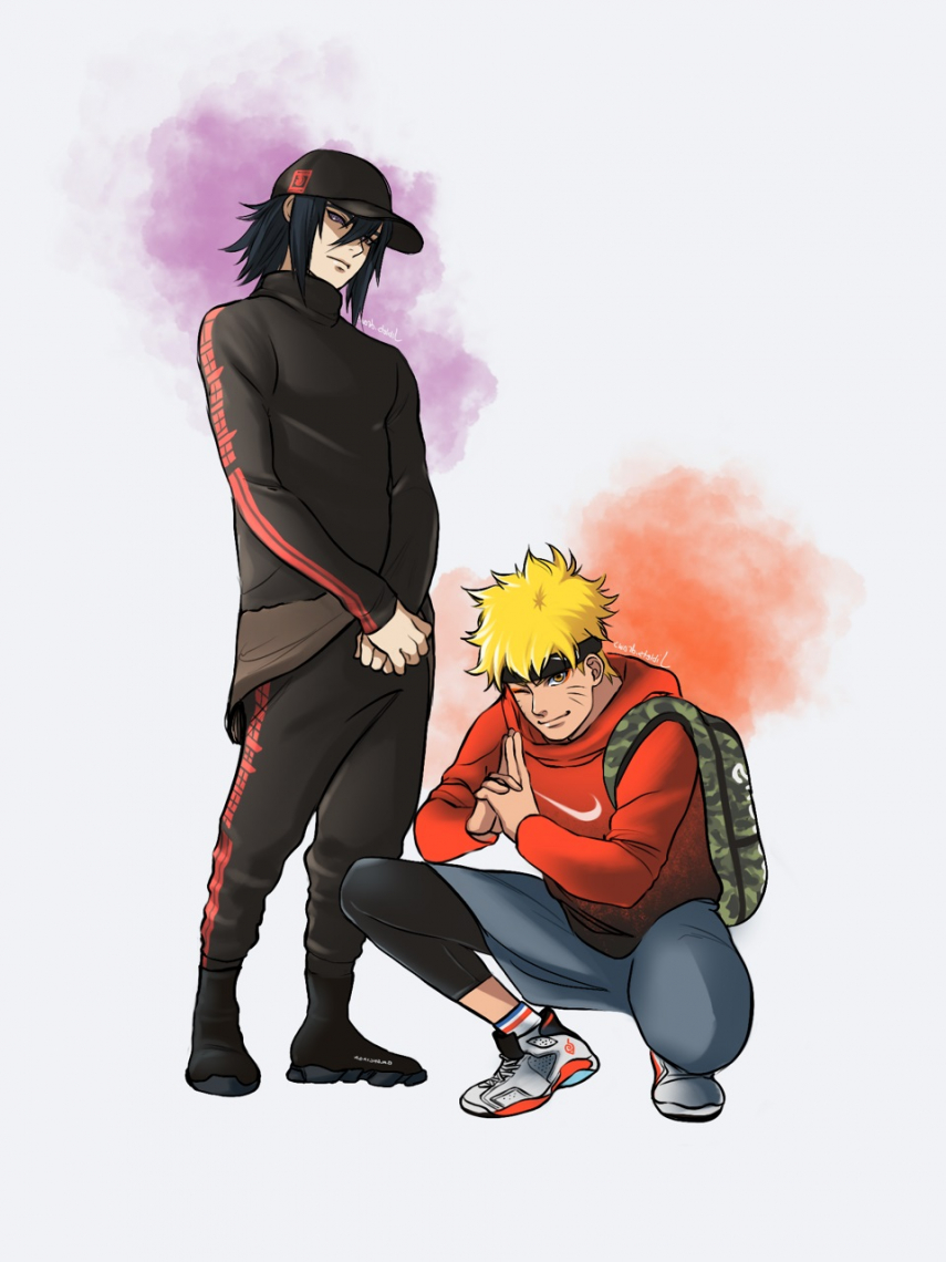 Free photo of 960x1280 Naruto Adidas Wallpaper Top Anime Hero Naruto Adidas Background Image