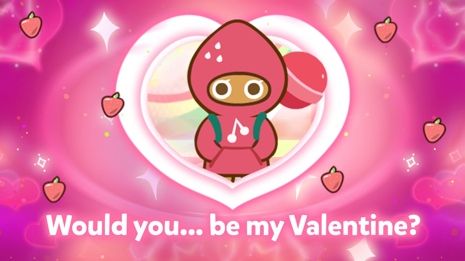 CookieRun don't make Strawberry Cookie feel alone this Valentine's Day