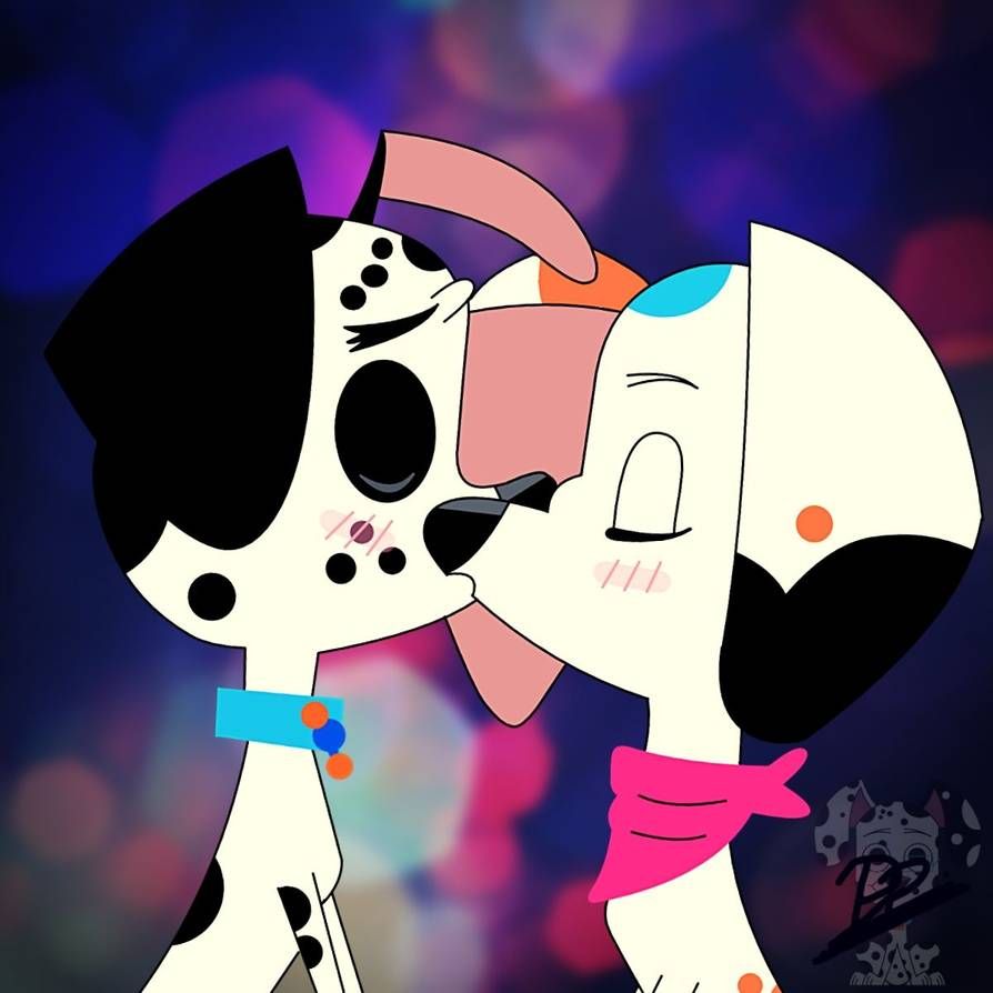 Dawkins x Da Vinci in digital. dalmatians cartoon, 101 dalmatians, Disney dogs