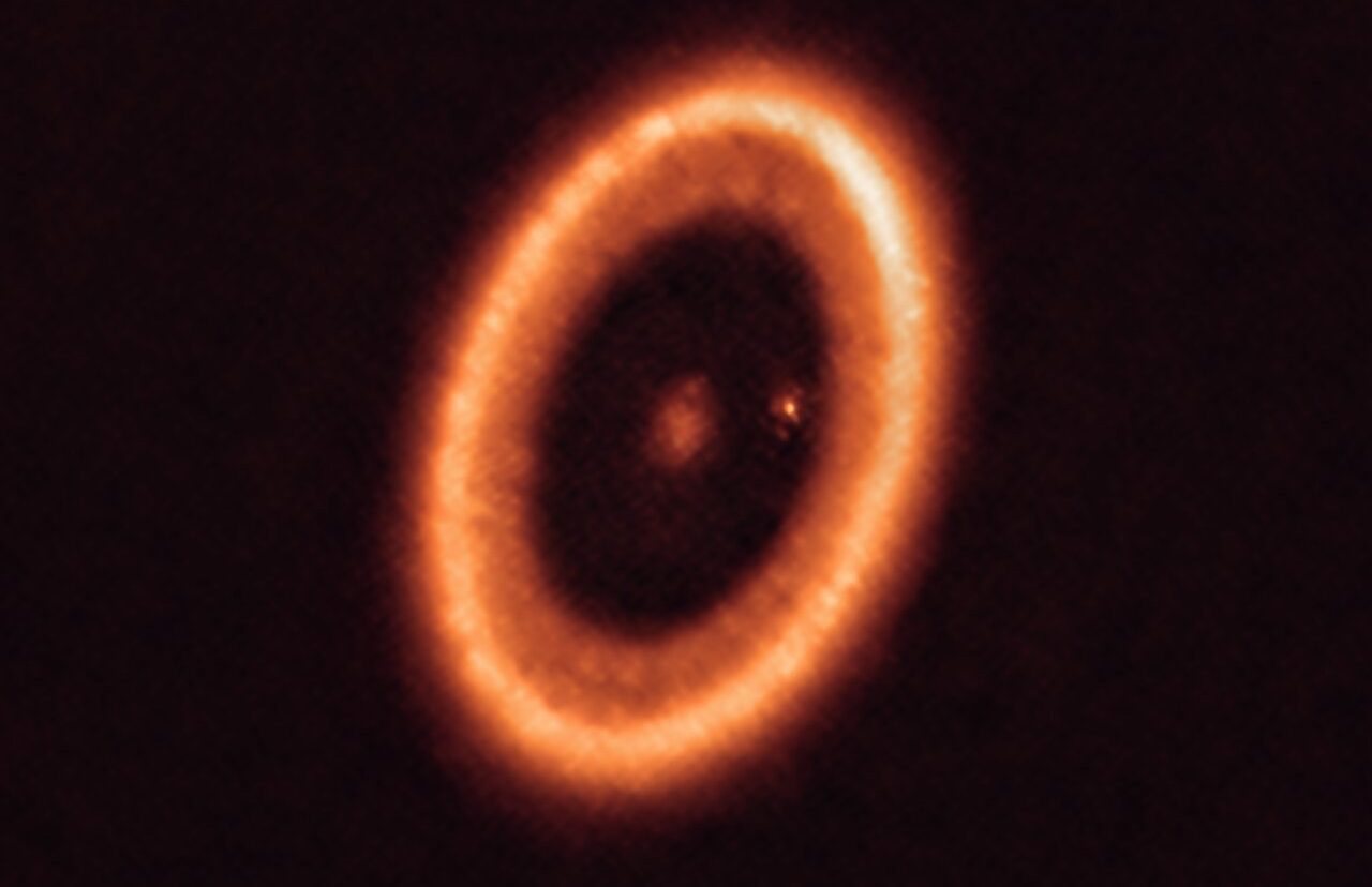 Eye of Sauron' space picture show moons forming around alien planets