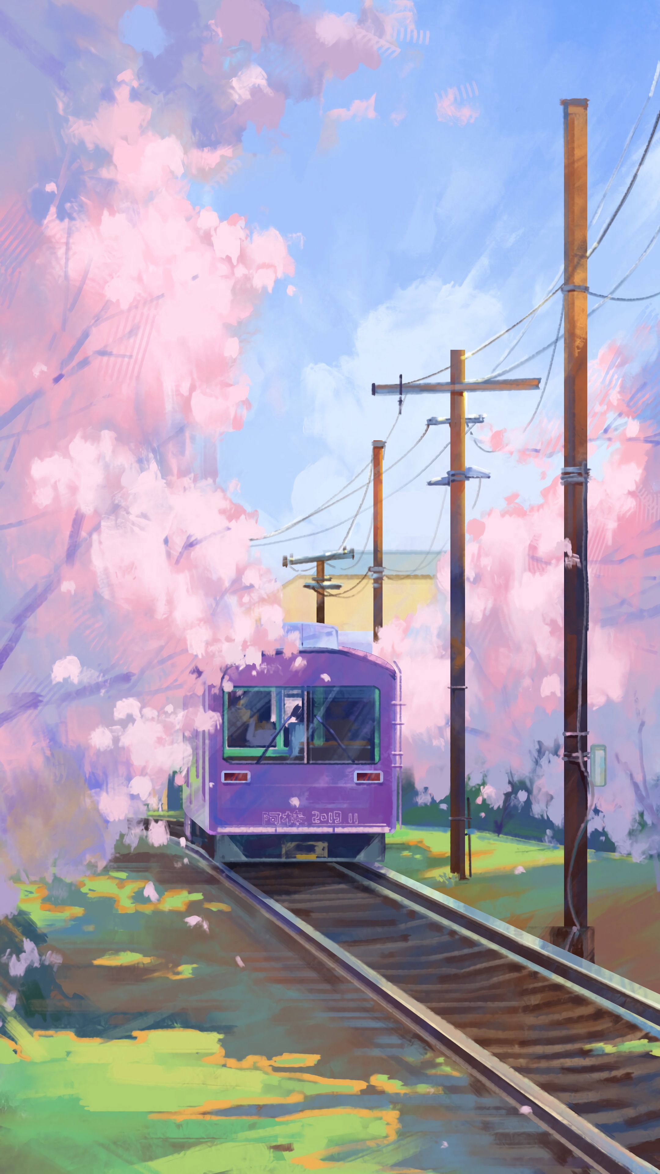 Aesthetic Anime Train Wallpapers - Wallpaper Cave