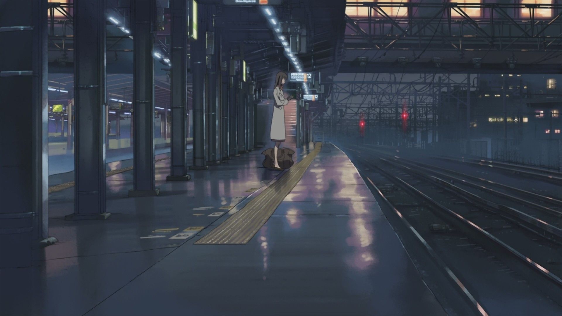 Image result for garden of words train station. Anime scenery, City aesthetic, Anime wallpaper