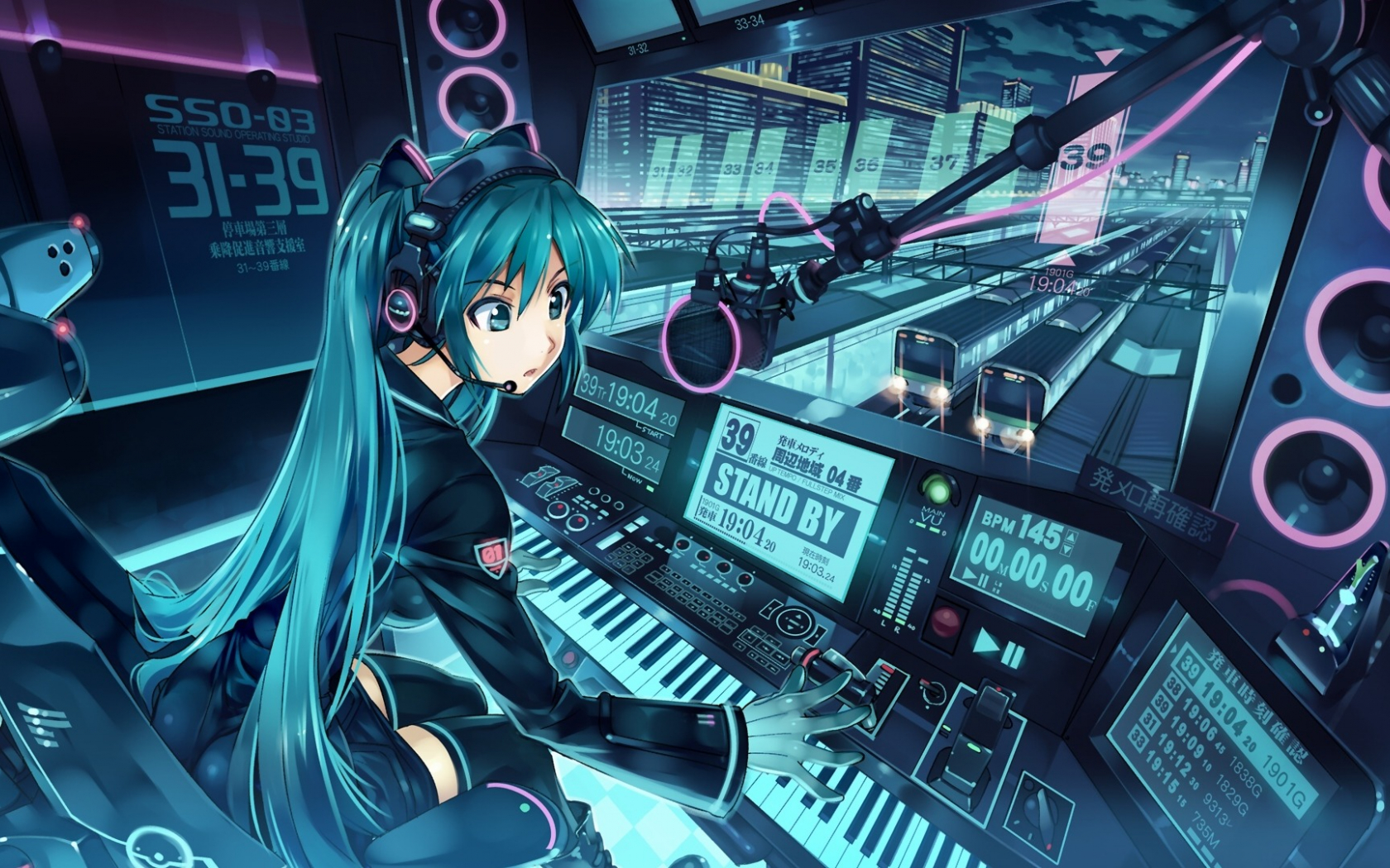 Free download Download Anime Girl Train Station Operator Wall Wallpaper 1920x1080 [1920x1080] for your Desktop, Mobile & Tablet. Explore Anime Wallpaper for Laptop. Live Anime Wallpaper for Laptop, Download
