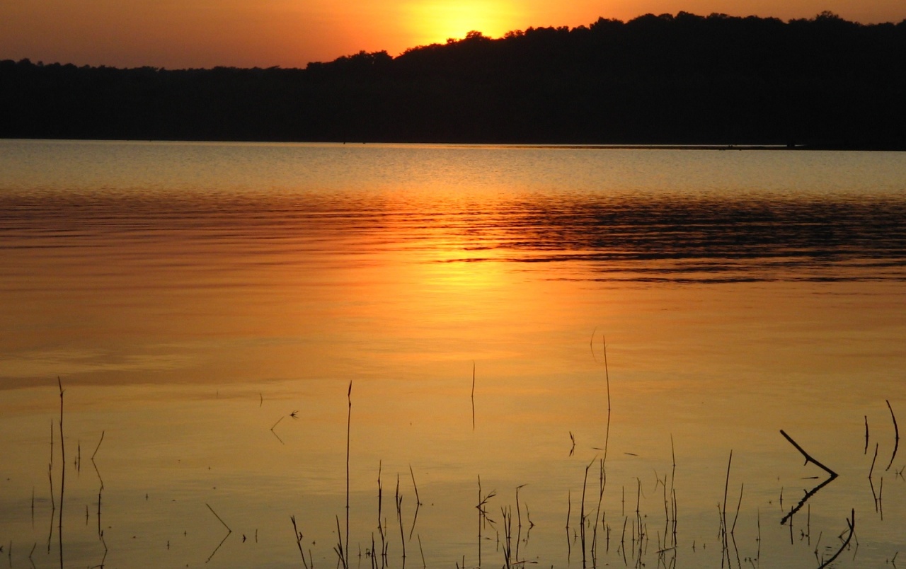 Sunset Lake wallpaper. Sunset Lake