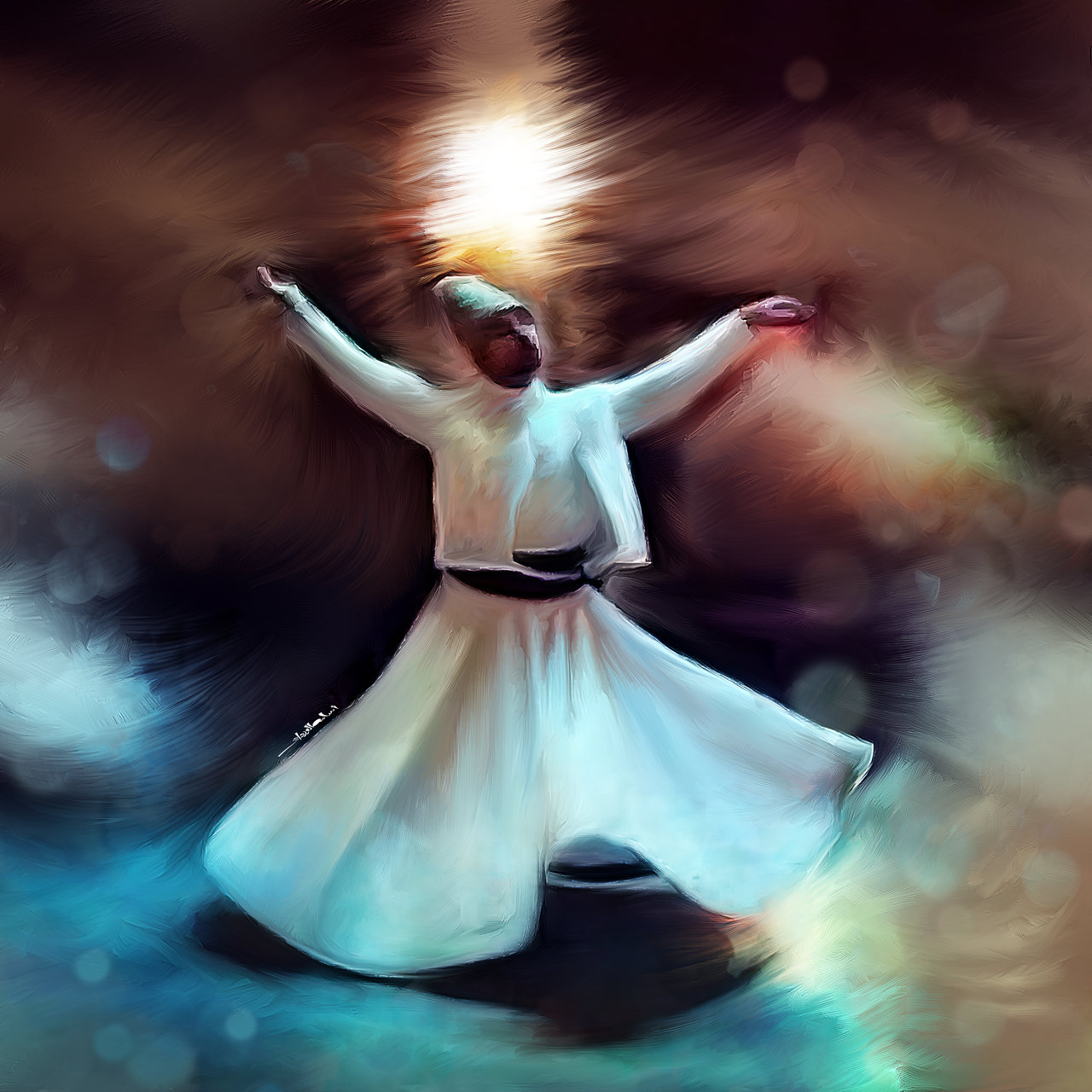Sufi Dance paintings