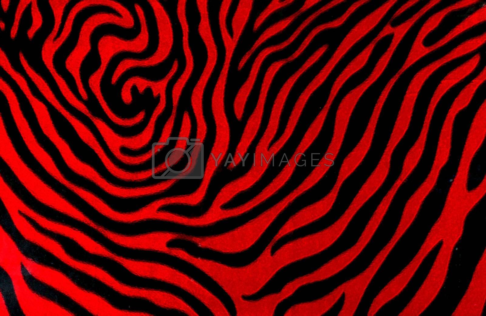 Royalty Free Image. Red Tiger Stripes Background