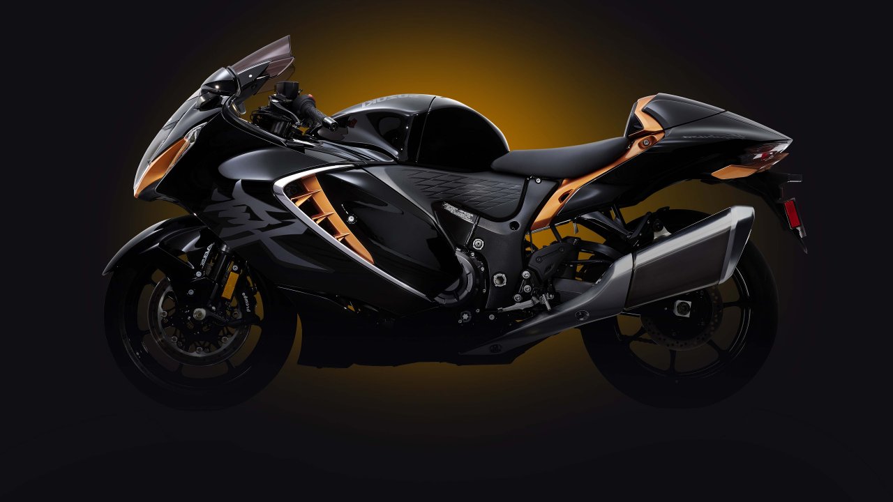 Suzuki Hayabusa, 2022, Dark background, 4k Free deskk wallpaper, Ultra HD