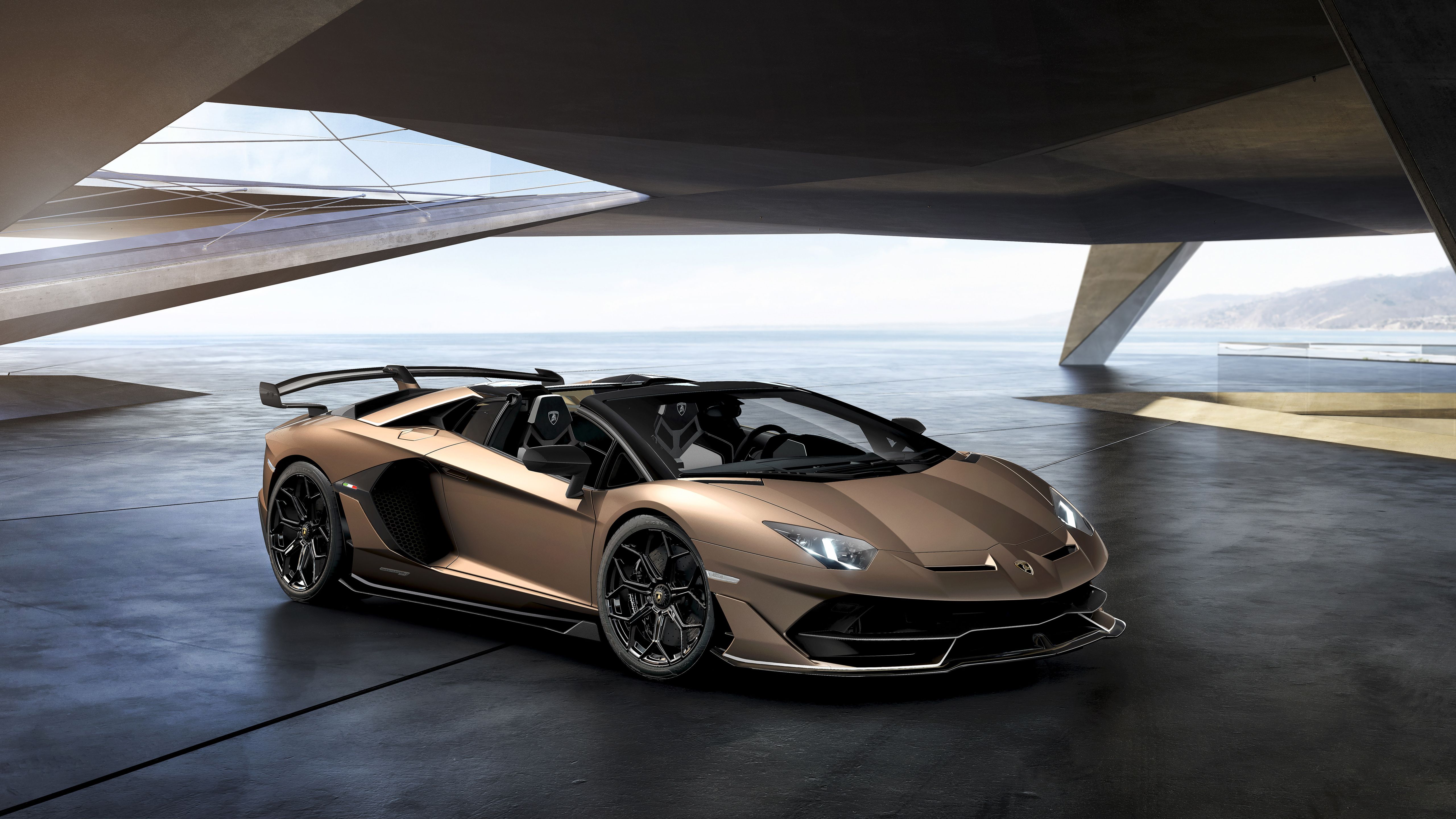 Lamborghini Aventador SVJ Roadster Wallpaper Free Lamborghini Aventador SVJ Roadster Background