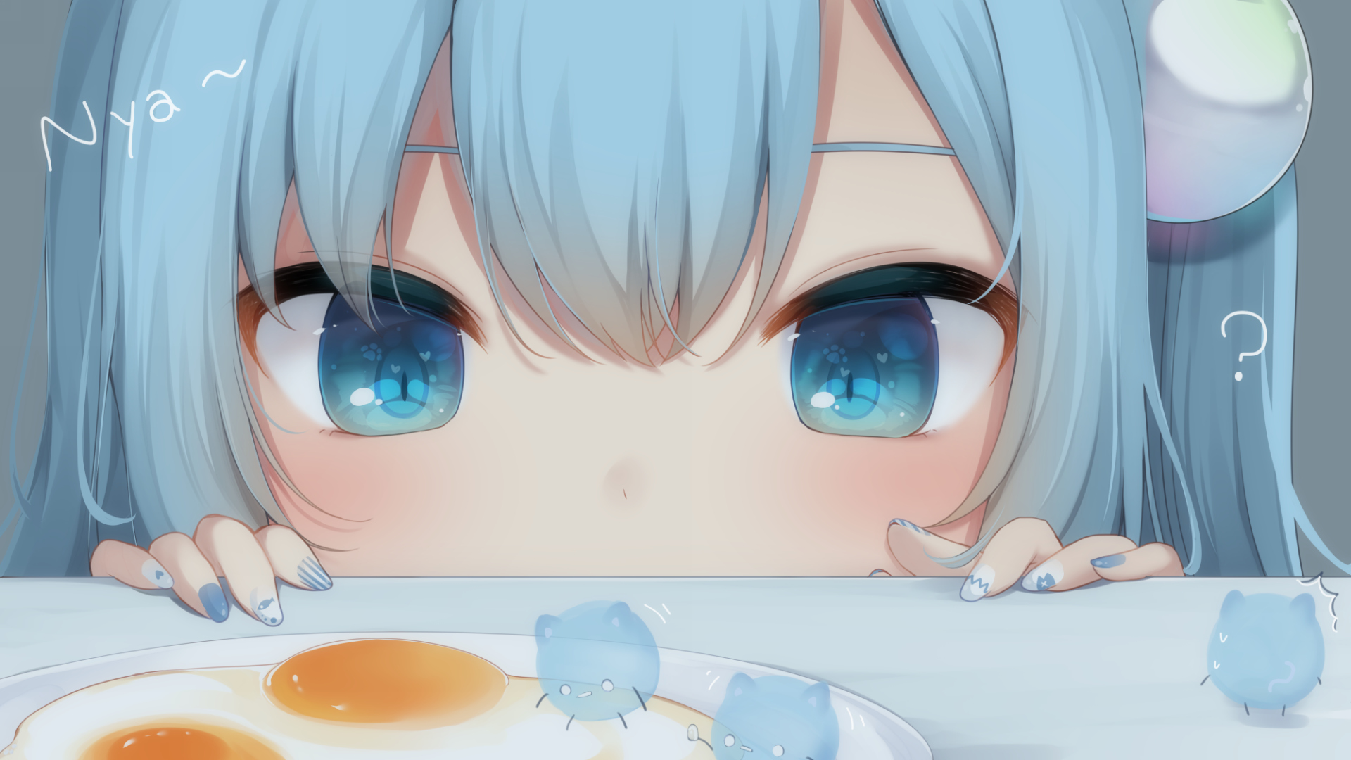 Nekoha Shizuku. Desktop wallpaper. 1920x1080