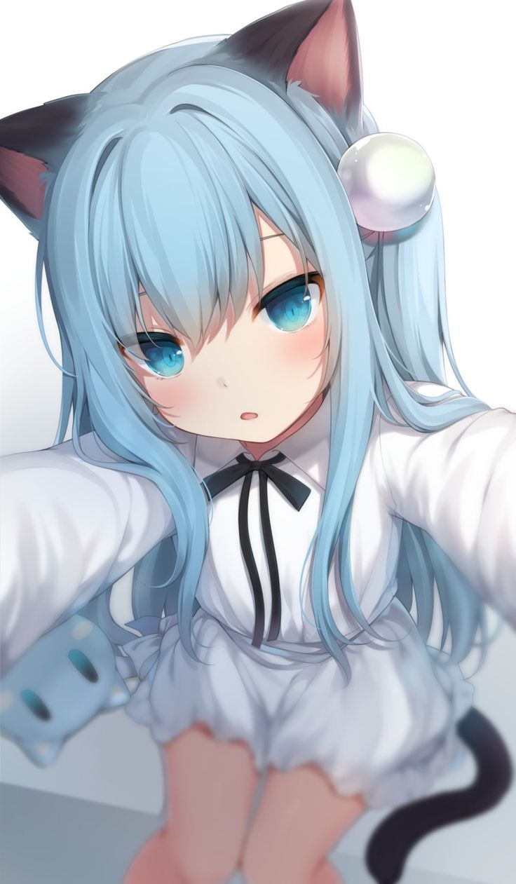 amashiro natsuki animal ears dress nekoha shizuku nekomimi tagme tail. Nekomimi, Cat girl, Anime