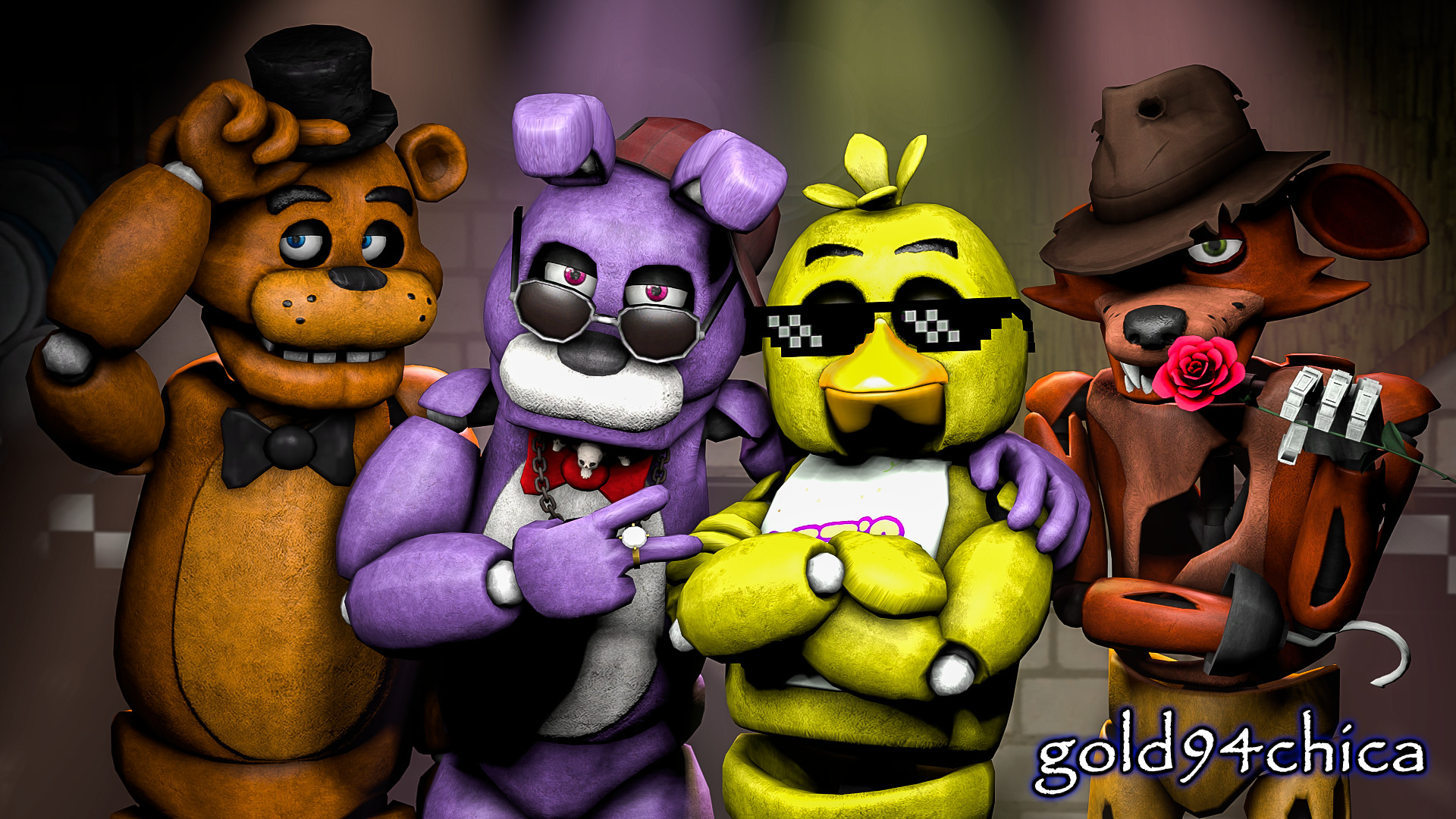 Todos os personagens de fnaf  Fnaf jumpscares, Fnaf wallpapers