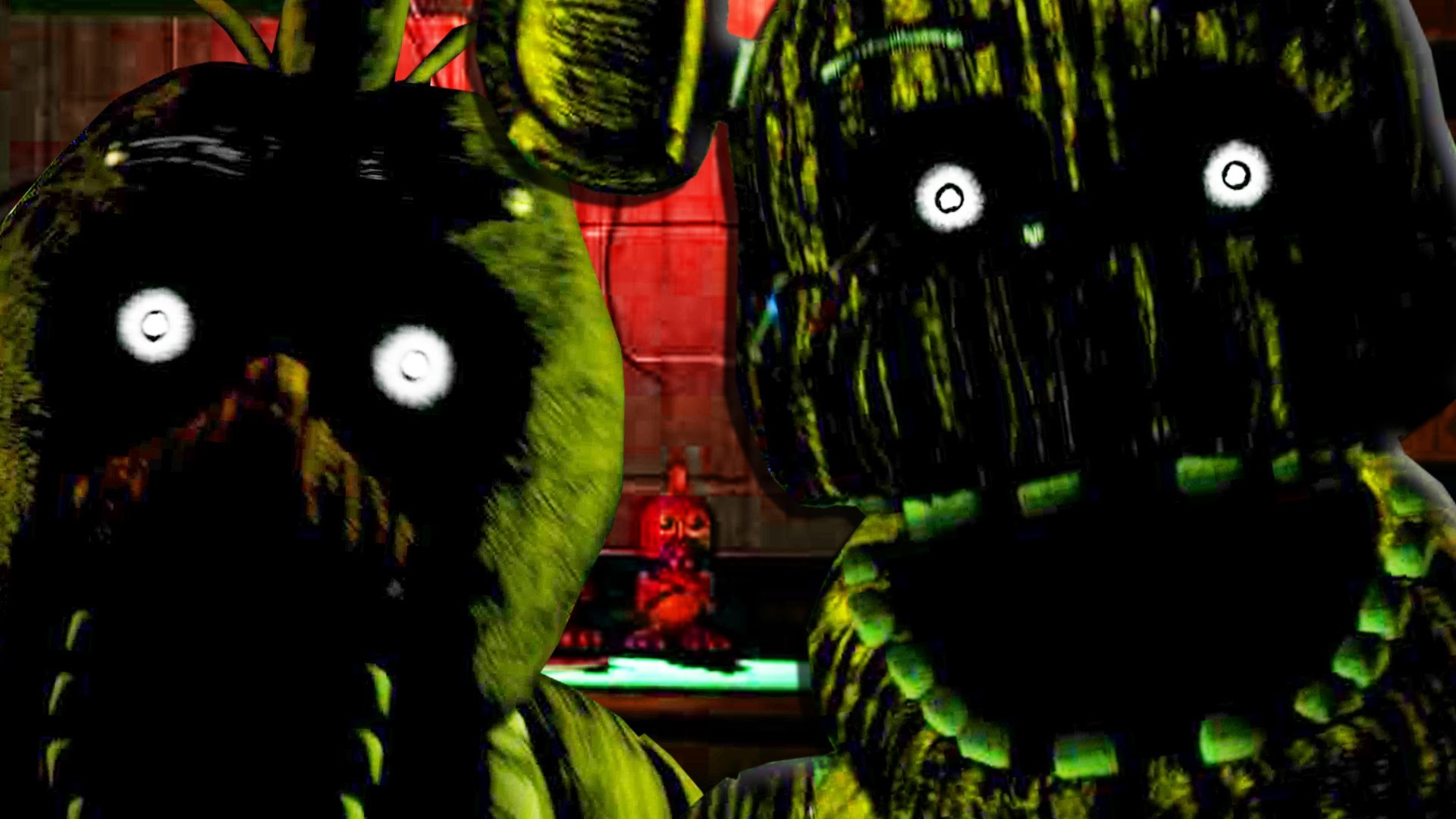 Five Nights At Freddy's 2 JUMPSCARES (FNAF 2 All Jumpscares) [HD