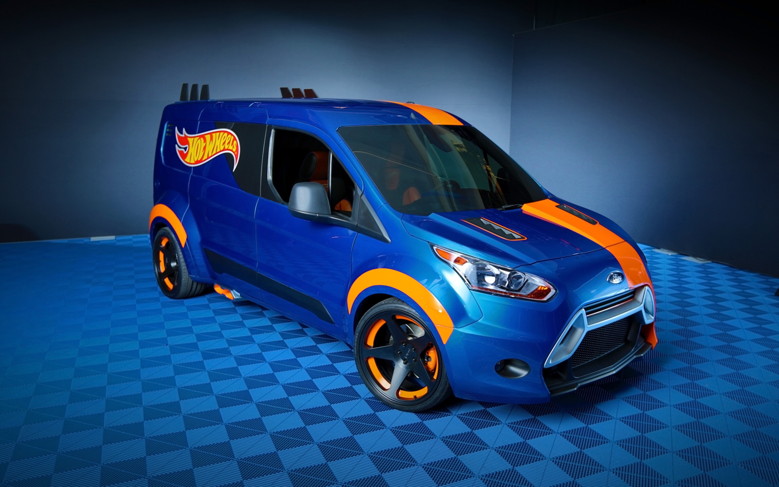 2014, Ford, Transit, Connect, Hot, Wheels, Suv, Tuning Wallpaper HD / Desktop and Mobile Background