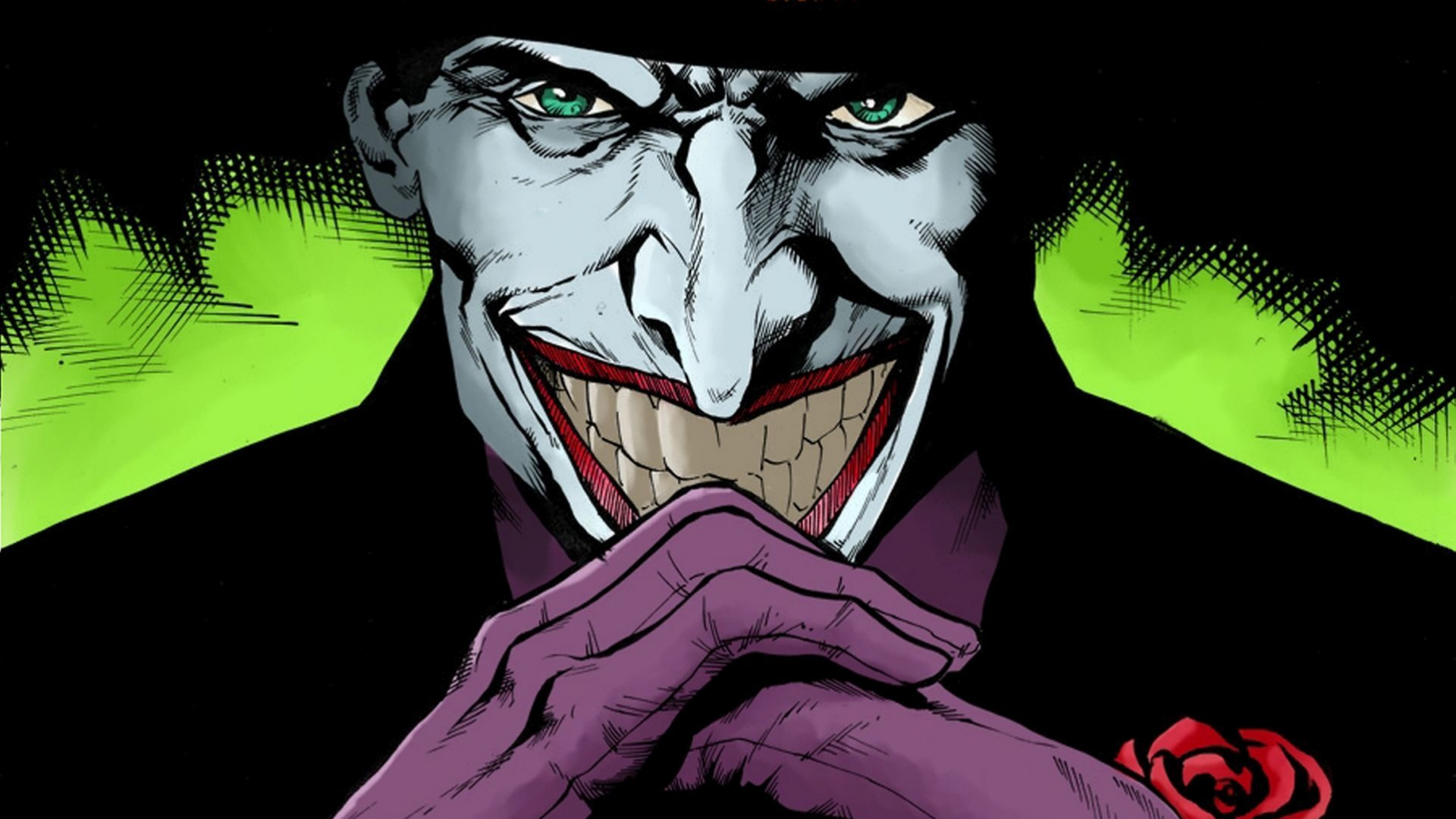 Download joker, dc comics, clown, villain 1920x1080 wallpaper, full hd, hdtv, fhd, 1080p wallpaper, 1920x1080 HD image, background, 1744
