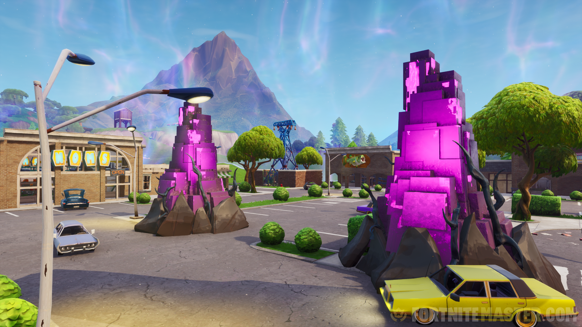 All Fortnite v10.10 Map Changes Row Rift Zone, Kevin Memorial, and more
