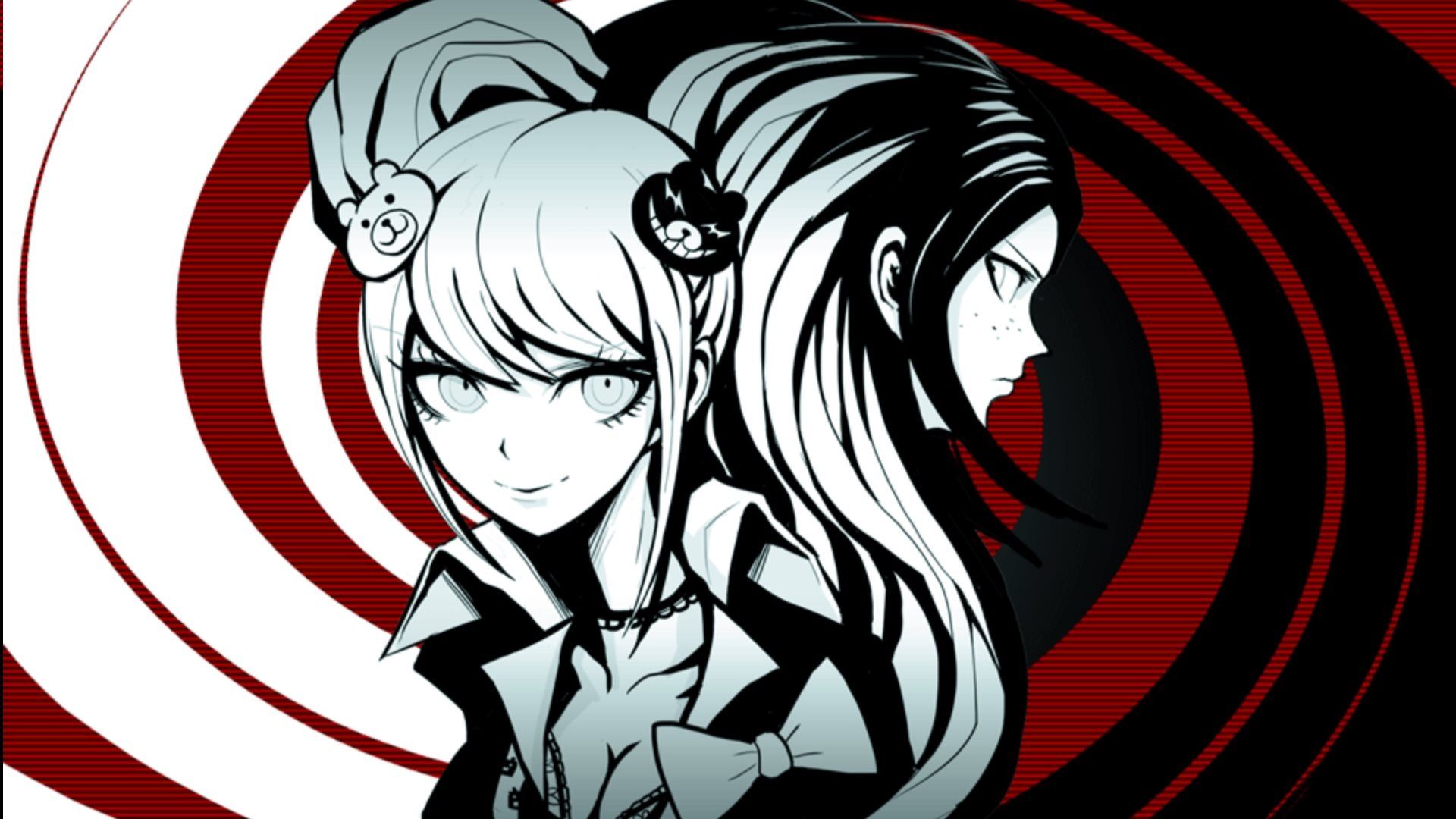 Playing through Danganropa came across this screen [1920x1080] Need #iPhone S #Plus #Wallpaper/ #Background for #IPhone6S. Danganronpa junko, Anime, Danganronpa