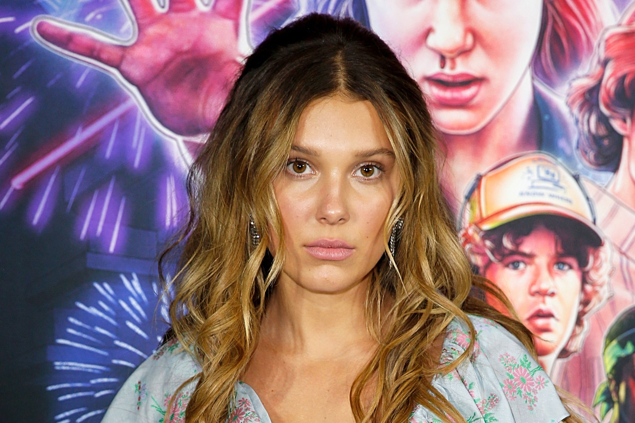 Millie Bobby Brown Has Blonde Long Bob