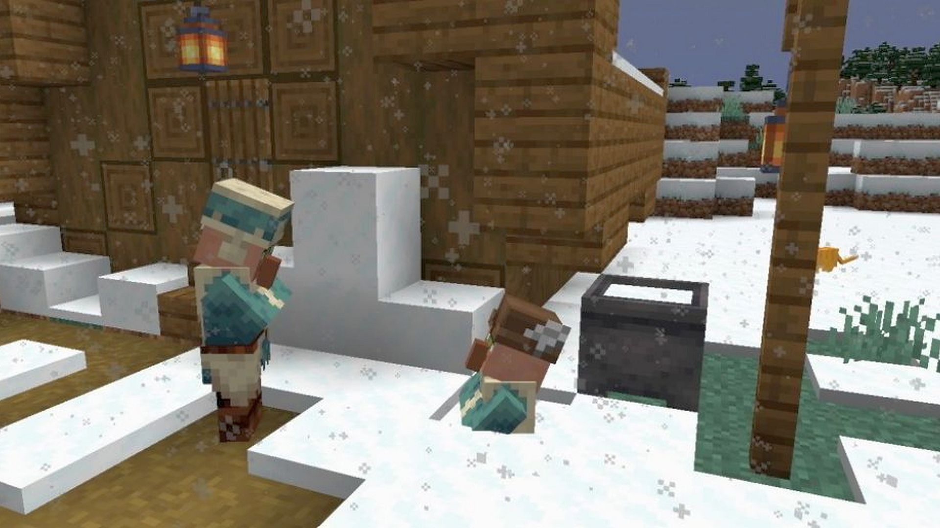 Minecraft's new snapshot means “snow is snowier now”
